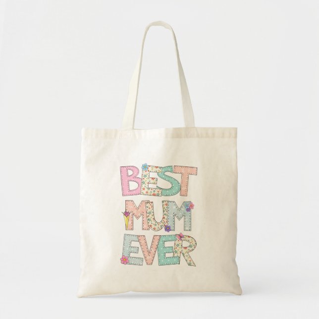 Tote Bag Meilleure maman jamais (Devant)