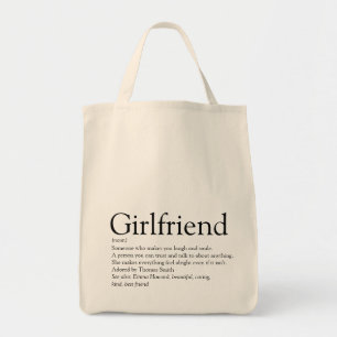 Tote Bag Meilleure petite amie de tous les temps Définition