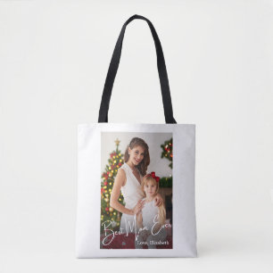 Tote Bag Meilleure photo personnalisée jamais vue par maman