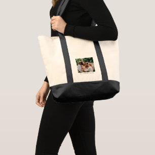 Tote Bag Meilleures Amies Pour Toujours Photo Personnalisée