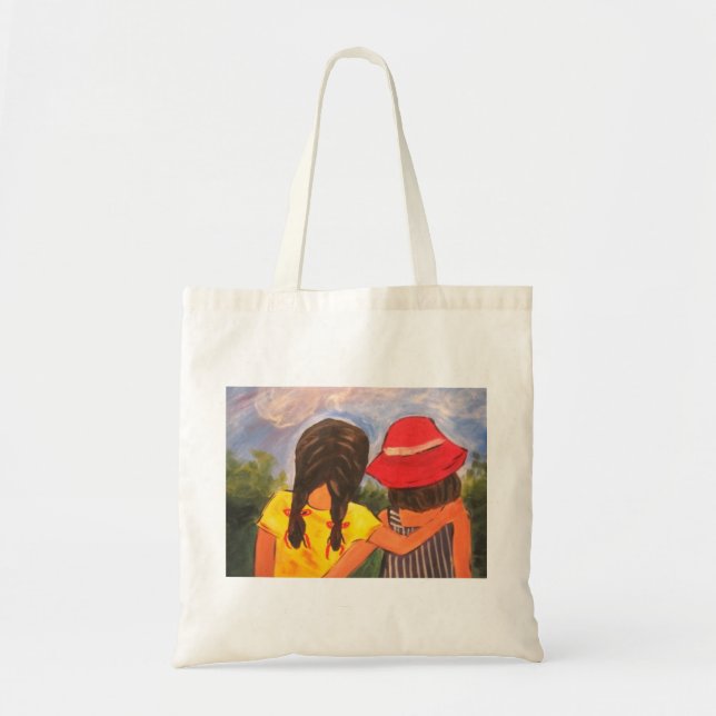 Tote Bag Meilleurs amis pour toujours (Devant)