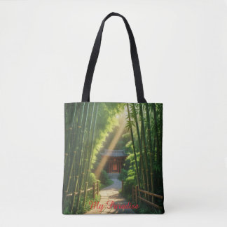 Tote Bag Mein Paradies Tasche