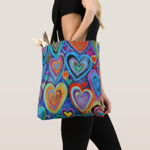Tote Bag Mélange bleu Motif amusant