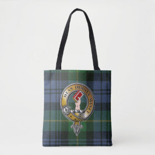 Tote Bag Meldrum Tartan & Badge