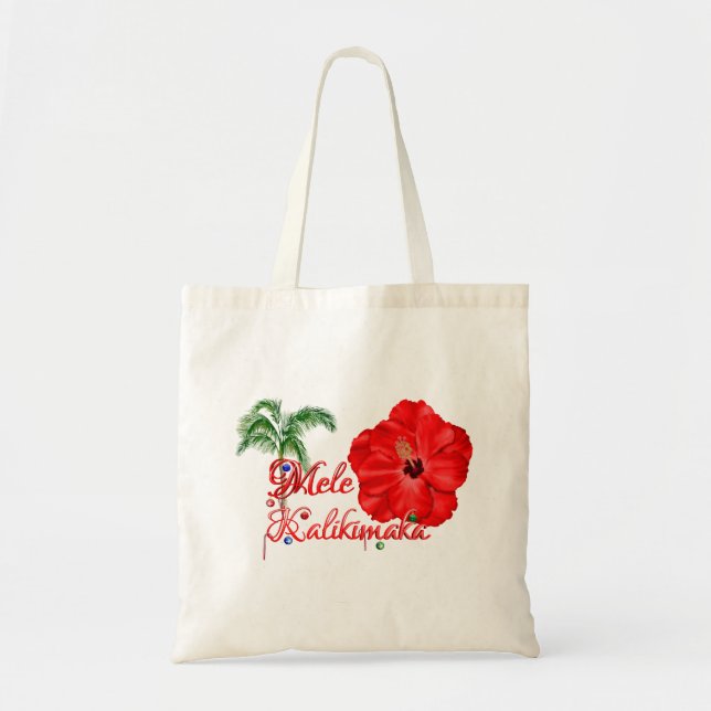 Tote Bag Mele Kalikimaka (Devant)