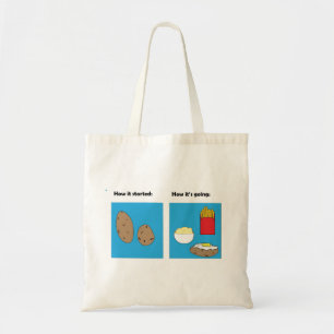 Tote Bag Mème de pomme de terre