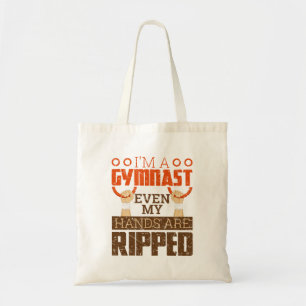 Tote Bag Mens Gymnastique Garçon Gymnaste Mains arrachées