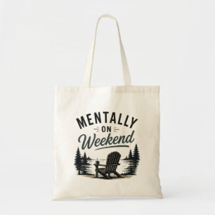 Tote Bag Mentalement en mode lifestyle de relaxation du wee
