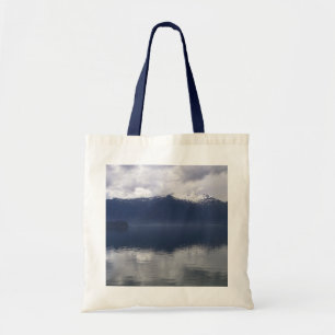 Tote Bag Mer d'Alaska brumeuse aux nuances de bleu