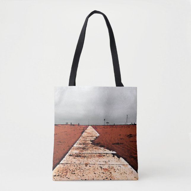 Tote Bag Mer d'hiver (Devant)