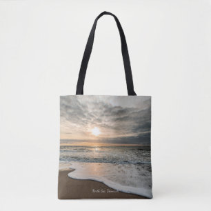 Tote Bag Mer du Nord, Danemark coucher de soleil pittoresqu