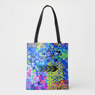 Tote Bag Mer Graffiti