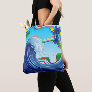Tote Bag Mer Océan Grande Vague Eau
