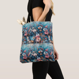 Tote Bag Mer savonneuse habitants de poissons amusants