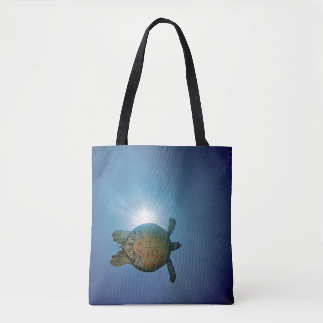 Tote Bag Mer sous-marine de Turtle| Andaman, Thaïlande (Devant)