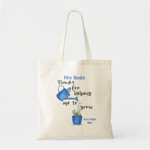 Tote Bag merci de m' avoir aidé à me rendre bleu