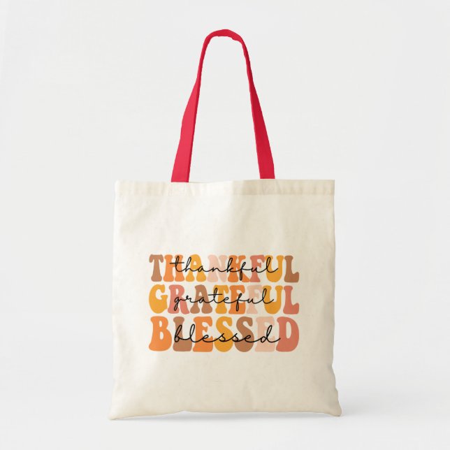 Tote Bag Merci gracieux béni (Devant)