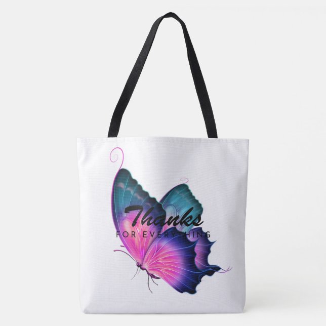 Tote Bag merci pour tout (Devant)