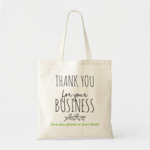 Tote Bag Merci pour votre entreprise Budget Fourre-tout