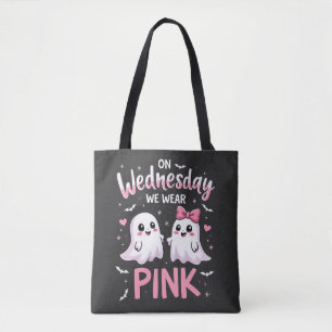 Tote Bag Mercredi, Nous Portons Le Crâne D'Halloween Éffray