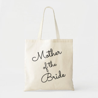 Tote Bag Mère de la jeune mariée Fourre-tout, cursive