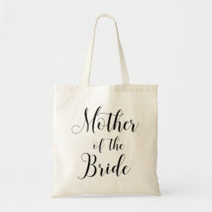 Tote Bag Mère de la mariée. Script mariage minimaliste