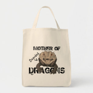 Tote Bag "Mère des dragons barbus" Fourre-tout