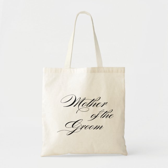 Tote Bag Mère du cadeau de mariage de marié fourre-tout (Devant)