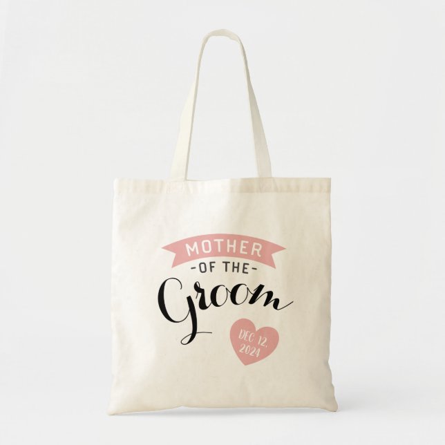 Tote Bag Mère du marié personnalisée (Devant)