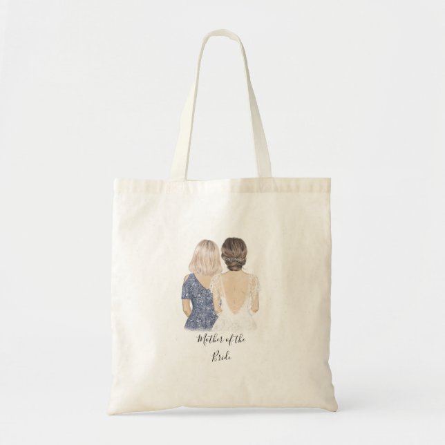 Tote Bag Mère du porte-clefs de la mariée (Devant)