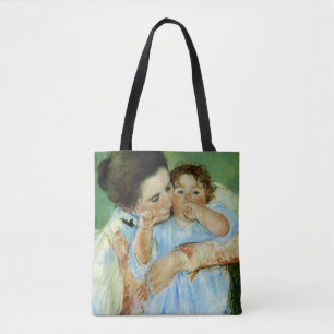 Tote Bag Mère et enfant par Mary Cassat