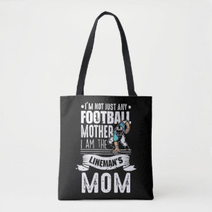 Tote Bag Mère Lineman, mère du football