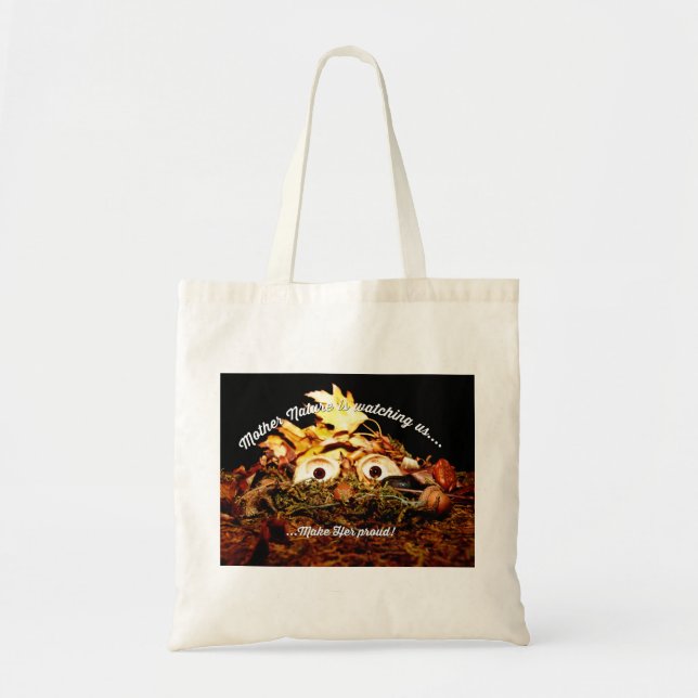 Tote Bag Mère Nature nous regarde (Devant)