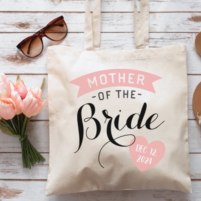 Tote Bag Mère personnalisée de la mariée (Mother of the Bride Tote Bag)