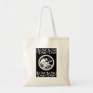 Tote Bag Merlin imaginaire Art Nouveau