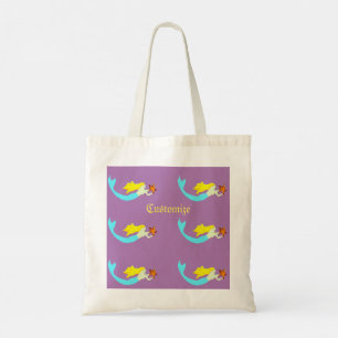 Tote Bag Mermaid à la belle blonde avec Star Thunder_Cove