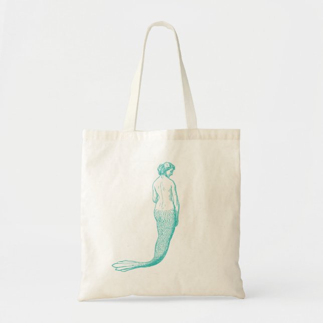Tote Bag Mermaid Fourre-tout (Devant)