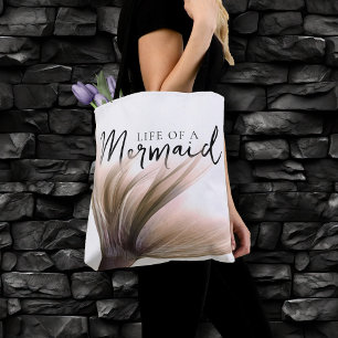 Tote Bag #MermaidLife d'une sirène Devis de queue