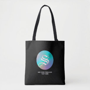 Tote Bag Merveilleux Monde Holographique   Monogramme et no