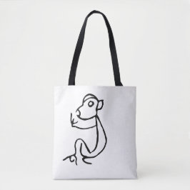 Tote Bag Merveilleux Zodiac-Singe Chinois-#001-