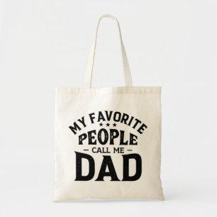 Tote Bag Mes Gens Favoris M'Appelent Papa