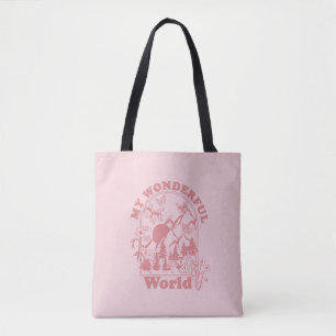 Tote Bag Mes merveilleuses fleurs rétro du monde