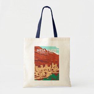 Tote Bag Mesa Verde National Park Colorado Colorado Vintage