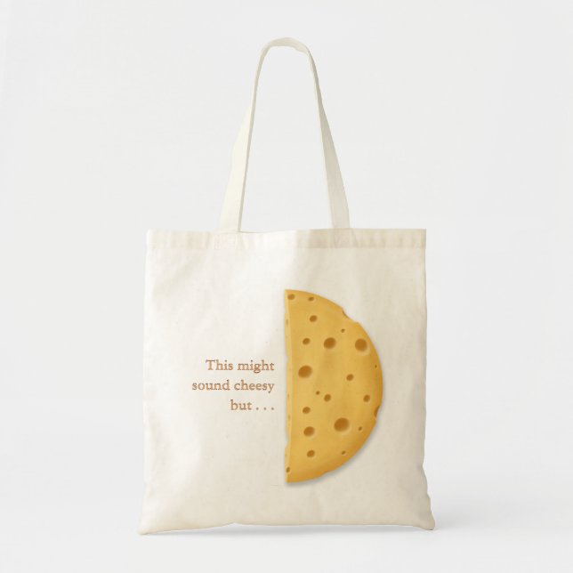 Tote Bag Message personnalisé Humour romantique (Devant)