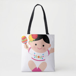Tote Bag Mexicain Fourre-tout, Senorita Bag de bébé