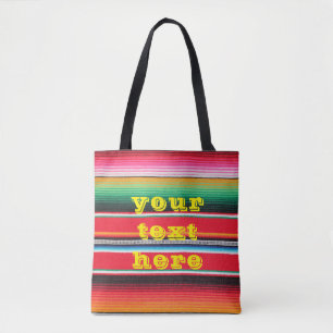 Tote Bag mexicaine mexique poncho couverture arrière - plan