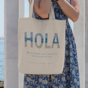Tote Bag Mexique Destination Wedding Welcome Bag pour Hôtel