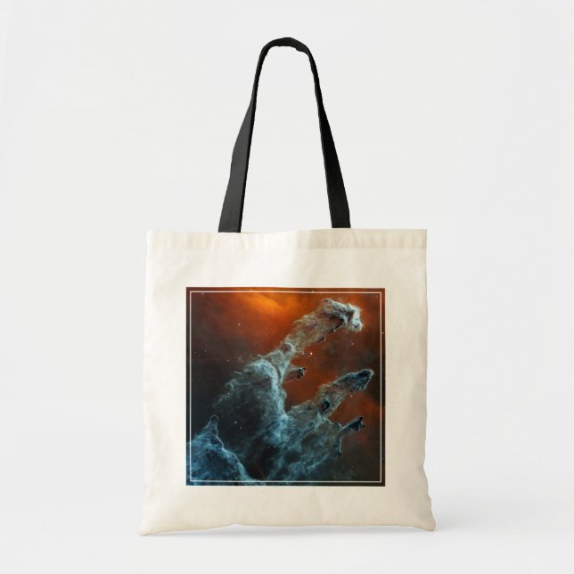 Tote Bag Mi-Infrarouge Les Piliers De La Création. (Devant)