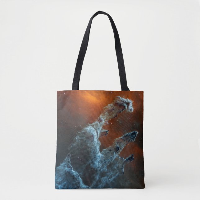 Tote Bag Mi-Infrarouge Les Piliers De La Création. (Devant)