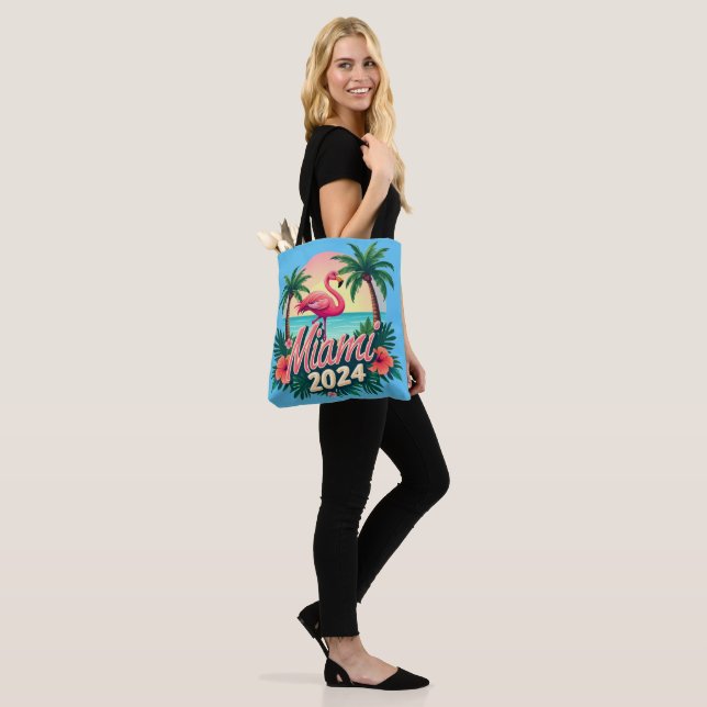TOTE BAG MIAMI  (Sur le modèle)